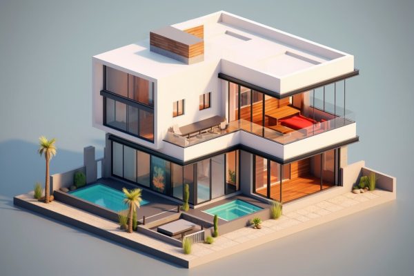 3d-house-model-with-modern-architecture_23-2151004059